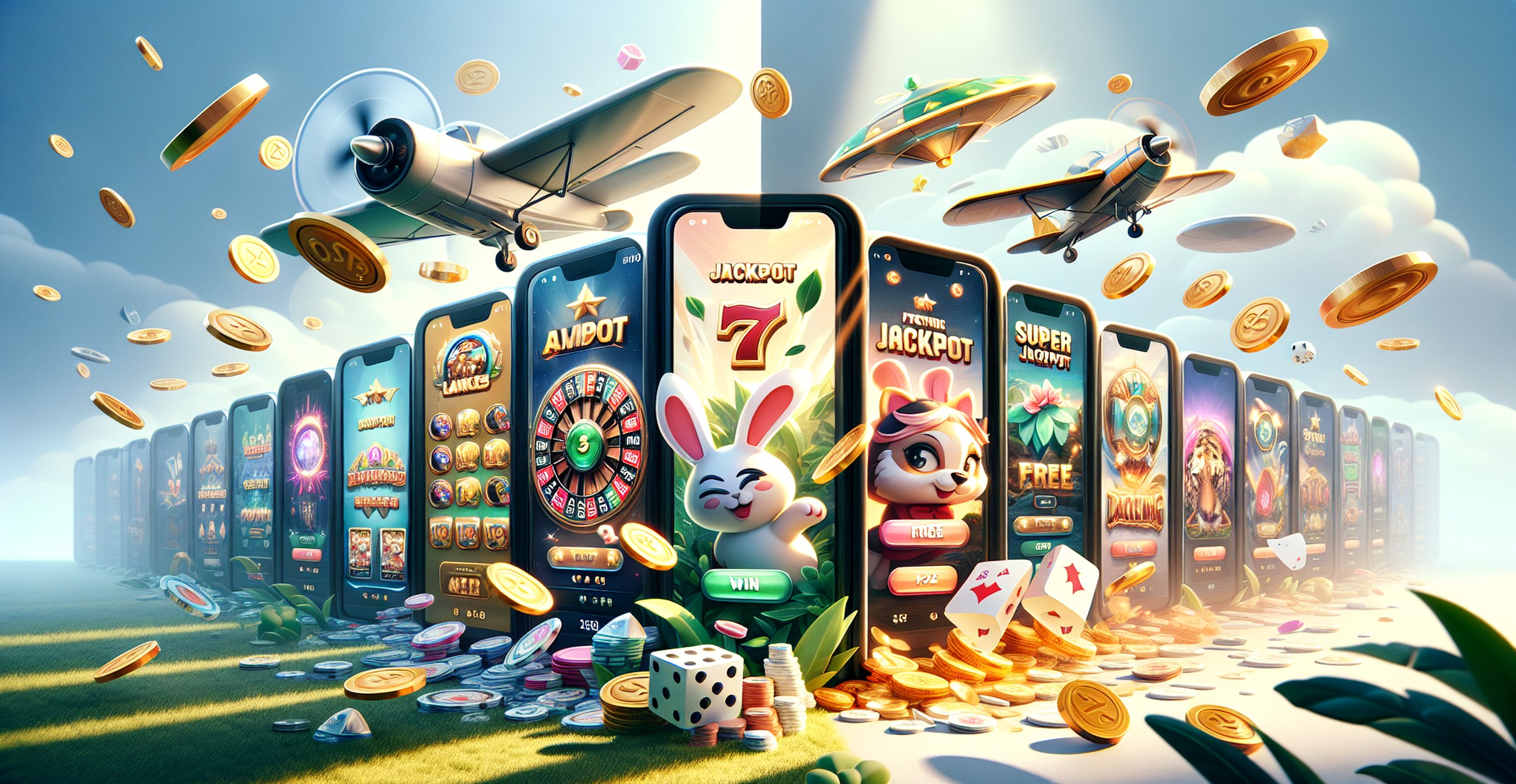 Fortune Rabbit Slots on ROCKETPLAY presenting exciting gameplay.